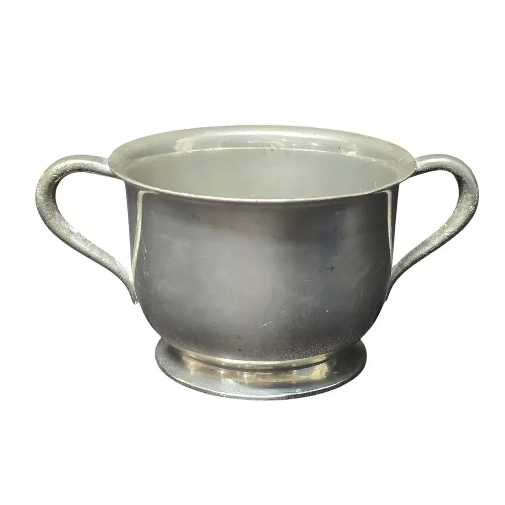 Vintage Old Colony Pewter 39 Silver Sugar Bowl Dish